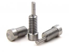 Swiss-type lathe machined parts